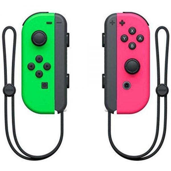 Nintendo Switch Joy-Con Pair Green_Pink- out of box